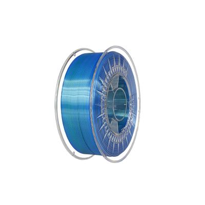 Devil Design SILK филамент 1.75 мм, 1 кг - cold green/blue
